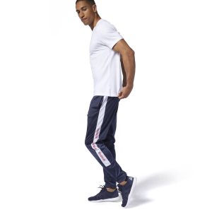 Reebok Training Essentials Logo Track Hosen Herren - Navy - DE 403-RYO